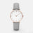 "Stylish Women's Quartz Watch – Lightweight PU Leather Strap & Alloy Case"