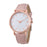 "Stylish Women's Quartz Watch – Lightweight PU Leather Strap & Alloy Case"