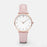 "Stylish Women's Quartz Watch – Lightweight PU Leather Strap & Alloy Case"