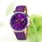 "Geneva Retro Quartz Watch – Stylish Three-Eye Design for Men & Couples"