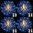 Christmas Fireworks Chandelier Lighting Chain Camping Canopy Decoration