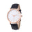 "Stylish Women's Quartz Watch – Lightweight PU Leather Strap & Alloy Case"