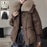 Down Cotton-padded Jacket Women's Short Fur Collar Thickened Coat Winter Clothing